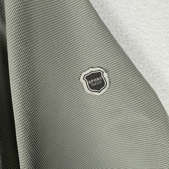 Eddie Bauer Sport Shop Shirt Mens XLT Short Sleeve Vented‎ Zipper Chest Pockets - Picture 7 of 11